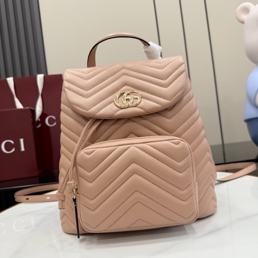 新作グッチコピーバックパックグレー系精緻なミニバッグ  861878激安送料無料