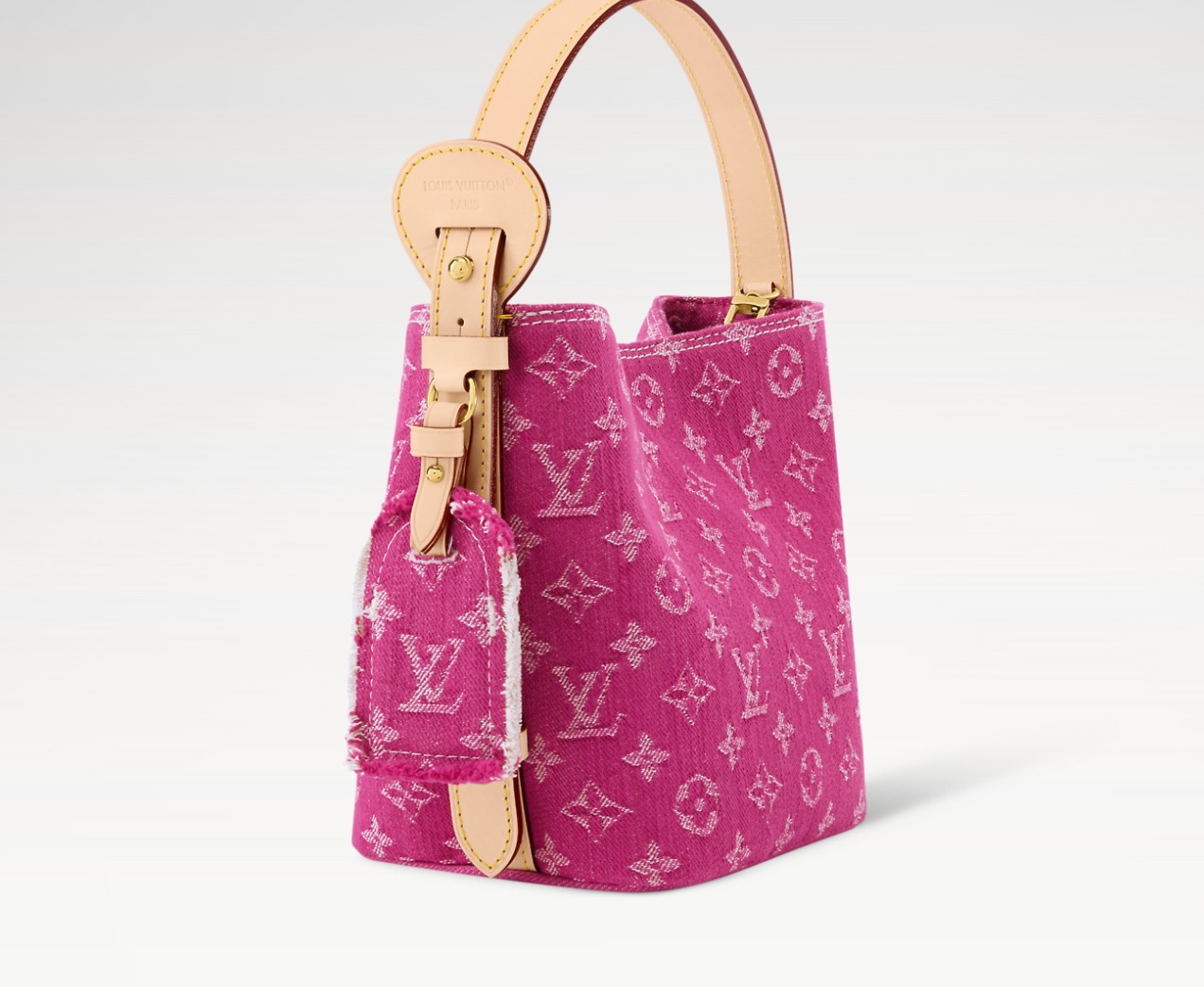 2026最高級完全再現ルイ・ヴィトン女性魅力のローズレッド バケットバッグ M27626激安送料無料