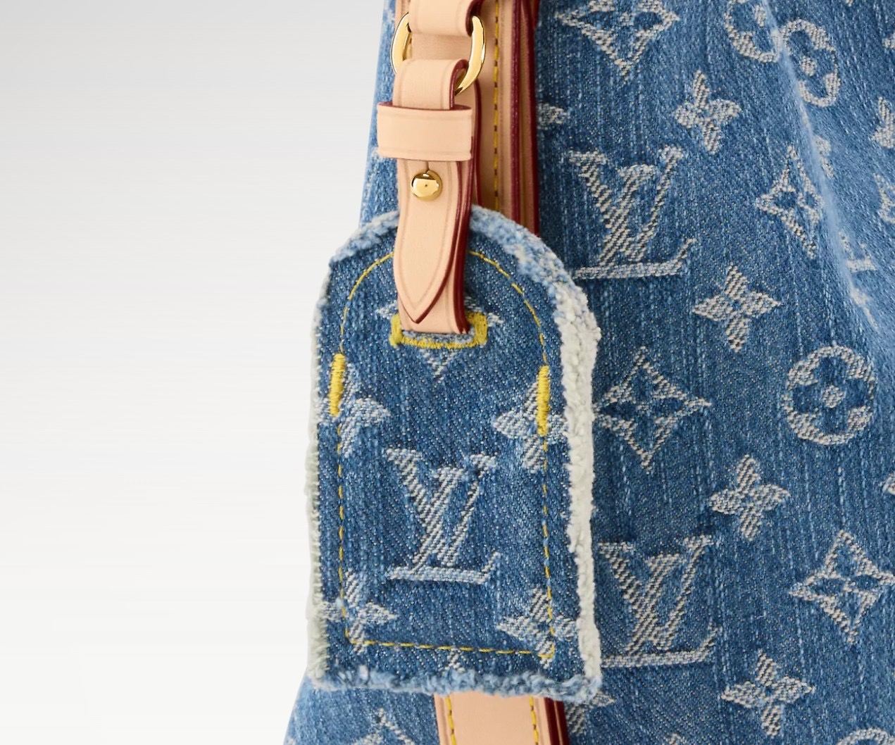 ブランド認知度で有名ですルイ・ヴィトンハンドバッグ偽物ブルーデニム バケットバッグ M28107通販