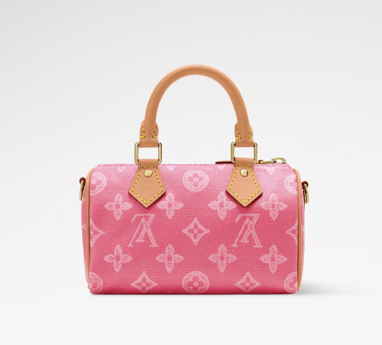 ルイ・ヴィトン色彩豊富新作限定のナノ・スピーディ ピンクバッグ M28322高い品質