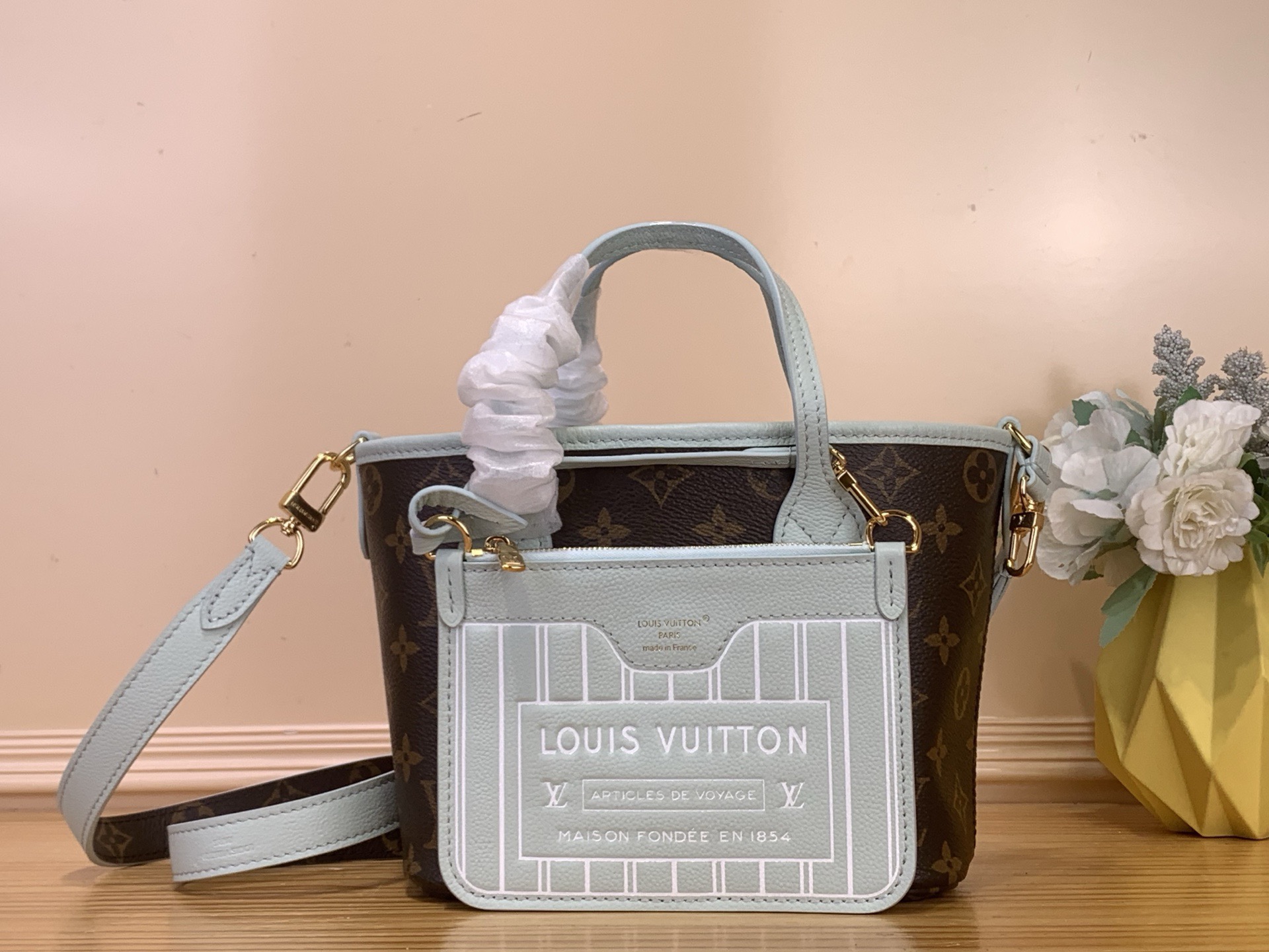 絶対無事ルイヴィトン ネヴァーフル インサイドアウト BB ハンドバッグ激安専門店 m28318