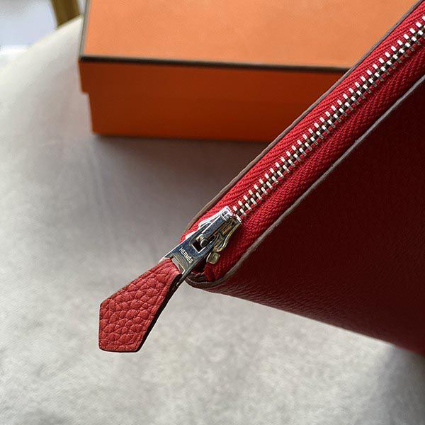 エルメスエプソン シルバー金具アザップ クラシックロング偽物n級品he19079高い品質