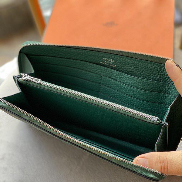 エルメス アザップ エプソン シルバークラシックロング偽物コピーhe19081人気