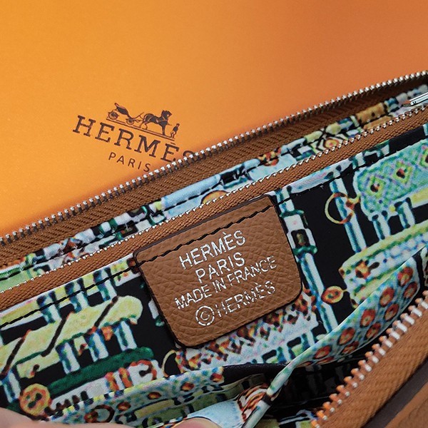 エルメス ロング アザップ シルクイン 偽物コピー シルバー エプソン×シルクhe19139N級品