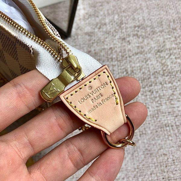 ルイヴィトン ショルダーバッグ スーパーコピーダミエ ミニ・ポシェット・アクセソワール N58010最高級