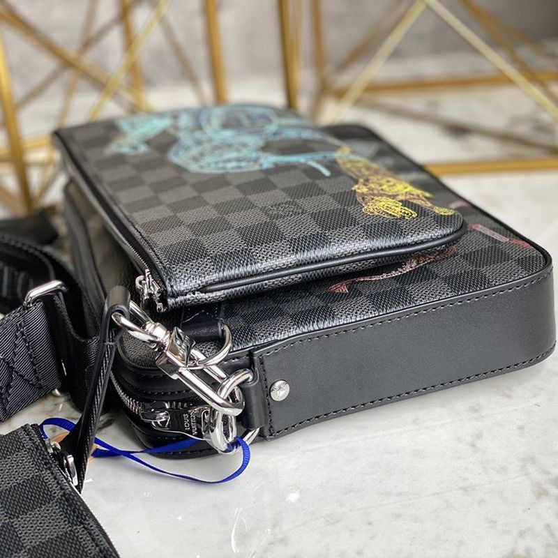 人気No1​ルイヴィトンショルダーバッグ トリオメッセンジャーバッグスーパーコピーN58040 ダミエ激安送料無料