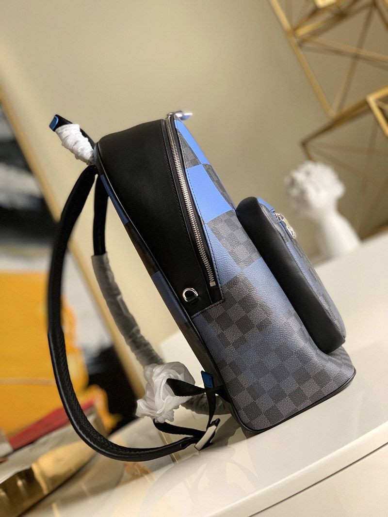 ルイヴィトン ダミエ ジョッシュ関税なし 大容量リュック☆ バックパック偽物 vuh69700激安送料無料