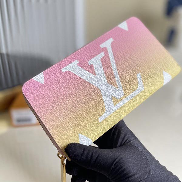 ルイヴィトン 財布 コピージッピー ウォレット ピンク LV20329