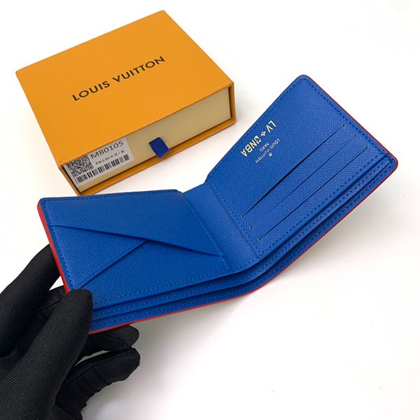 LVXNBA ルイヴィトン 財布 偽物ポルトフォイユ ミュルティプル M80105高い品質
