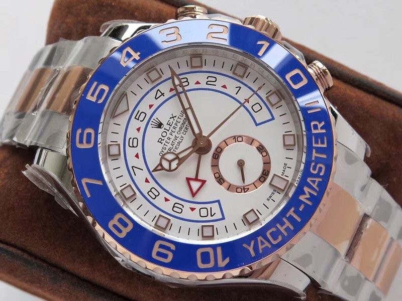 Rolex ロレックス コピー 時計 スオイスターパーペチュアル ヨットマスターII メンズ 自動巻き 116681高い品質