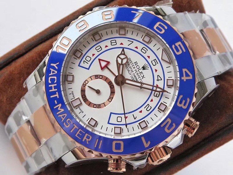 Rolex ロレックス コピー 時計 スオイスターパーペチュアル ヨットマスターII メンズ 自動巻き 116681人気