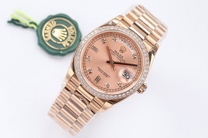 ROLEX ロレックス 時計 スーパーコピー 128345RBR-APK_P デイデイト 36mm[取り寄せ/新品]激安送料無料