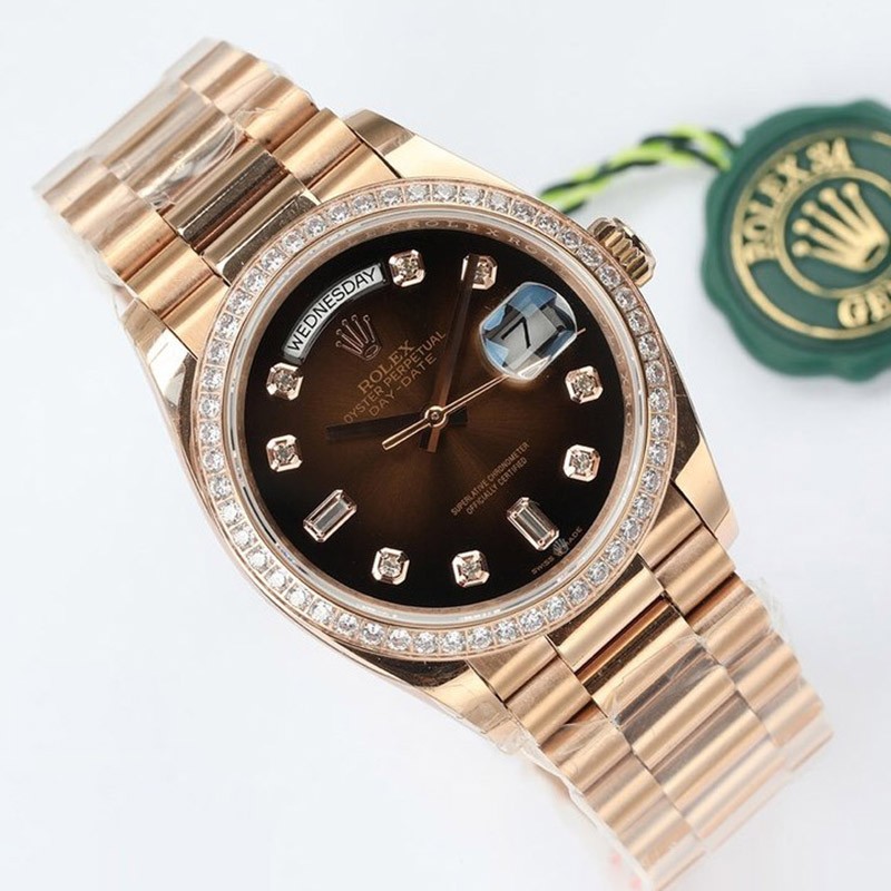 ROLEX ロレックス スーパーコピー 時計 デイデイト チョコレート 36mm ror51433通販