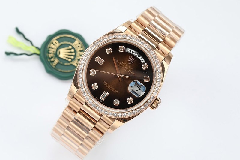 ROLEX ロレックス スーパーコピー 時計 デイデイト チョコレート 36mm ror51433激安送料無料