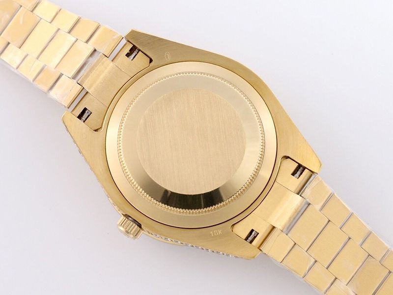 ROLEX ロレックス  時計 スーパーコピー 39MM メンズ ダイヤモンドベゼル デイデイト roc18378代引きを販売