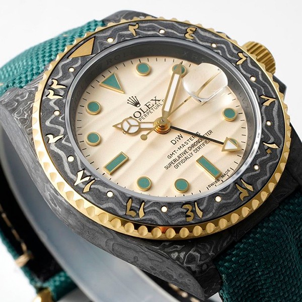 2023新作 Rolex ロレックス コピー 時計 DiW カーボン GMTマスター Ⅱ 