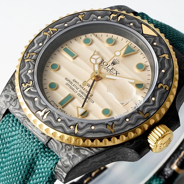 2023新作 Rolex ロレックス コピー 時計 DiW カーボン GMTマスター Ⅱ 