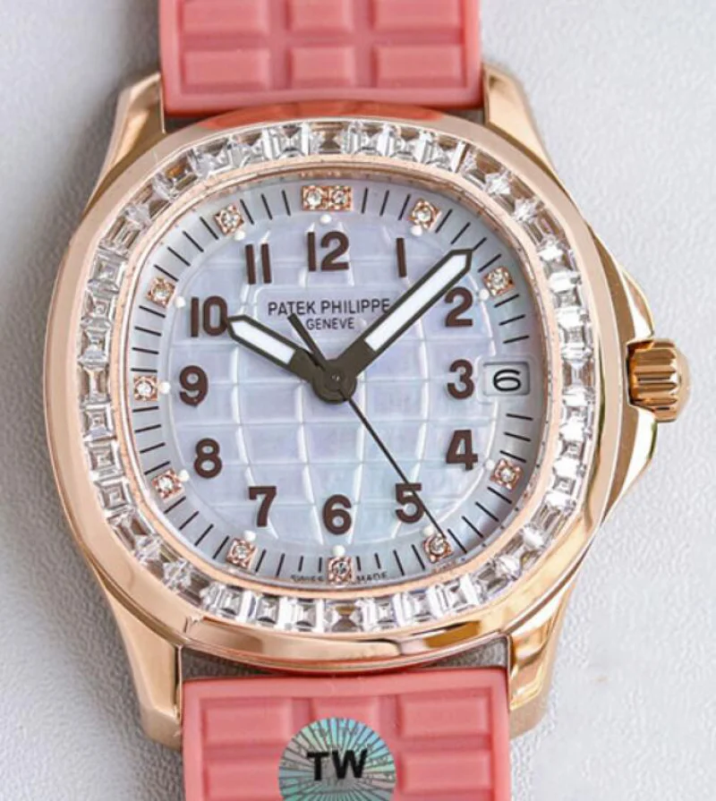 パテック フィリップコピー時計5072R-001 アクアノート ルーチェ ハイジュエリー36.5mm