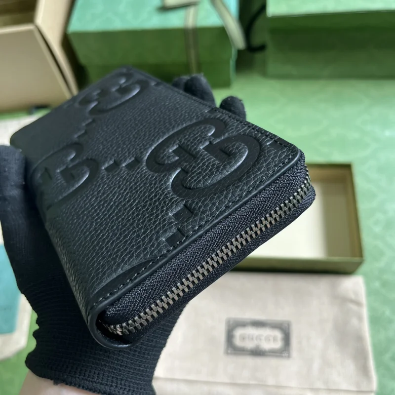 グッチコピー スーパーグレー偽物 ジップアラウンドウォレット739484-2
