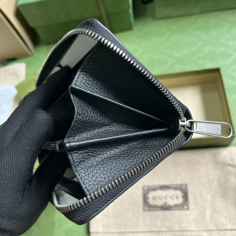 グッチコピー スーパーグレー偽物 ジップアラウンドウォレット739484-2