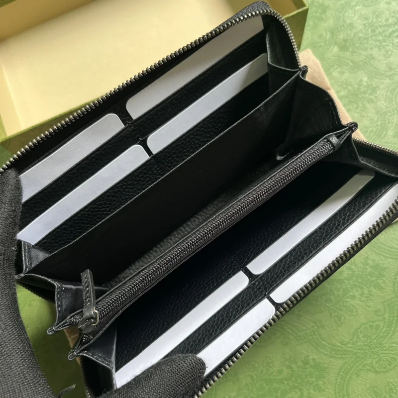 グッチコピー スーパーグレー偽物 ジップアラウンドウォレット739484-2