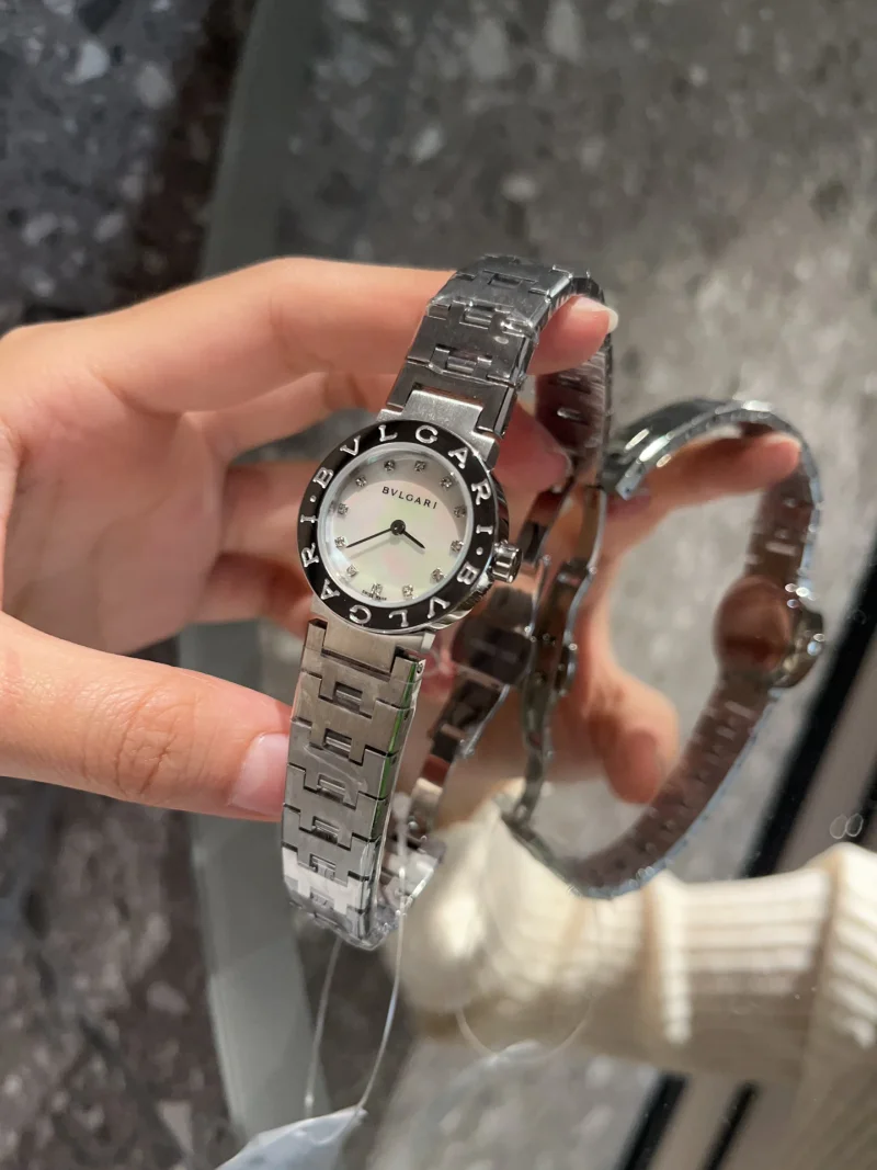 ブルガリ時計スーパーコピーN級品 ブラック シルバー 100320-1