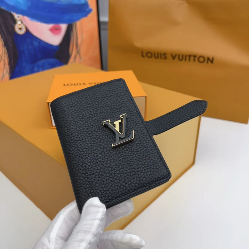 ルイ・ヴィトンスーパーコピー新品偽物 ヴェルティカル ショートウォレット ブラック M81561