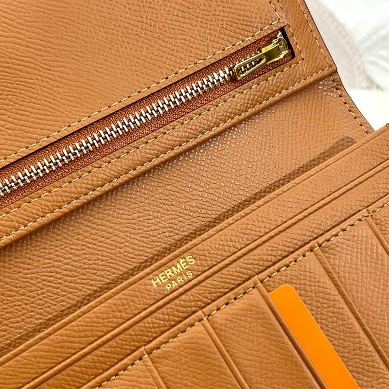 高品質スーパーコピーエルメスレディース縦長財布 he5123-3