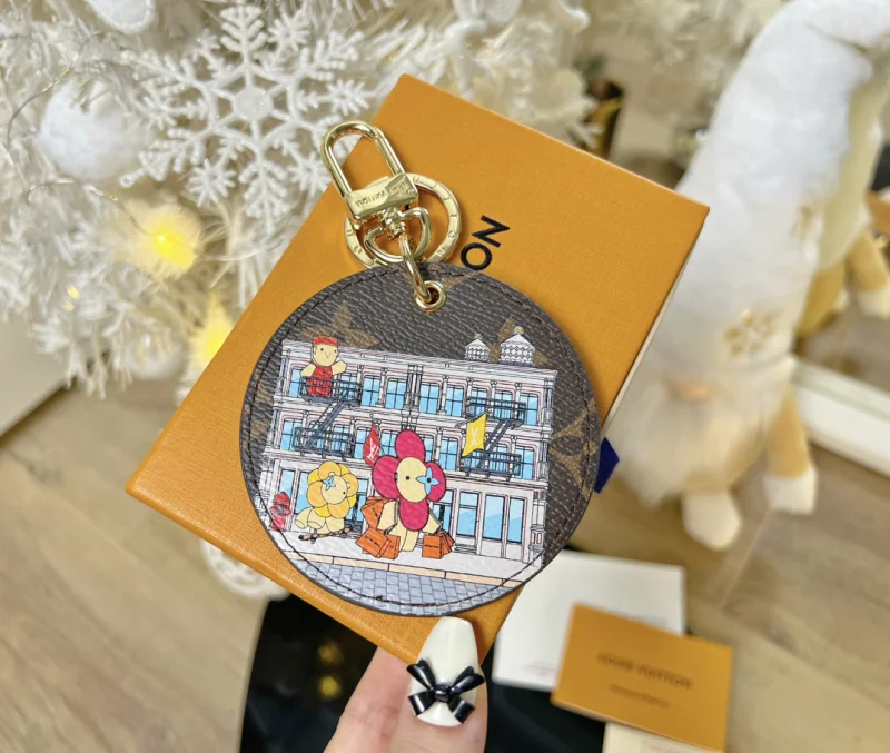 新品ルイ・ヴィトンスーパーコピー財布 クリスマスメダリオン キーホルダー m02969