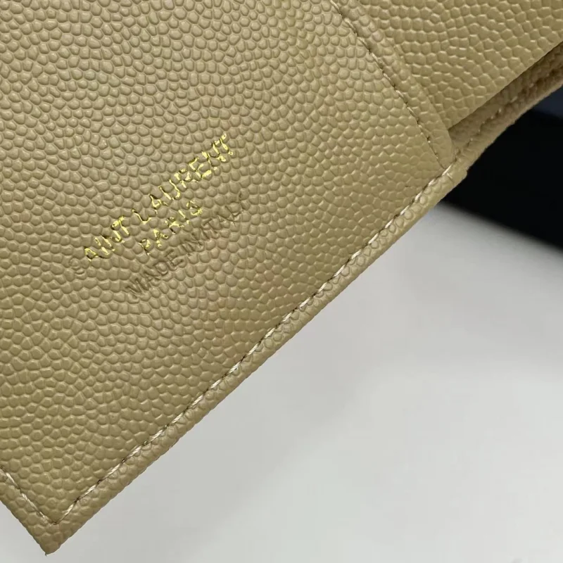 高品質のサンローランモノグラム ツーピースジッパー財布 06623