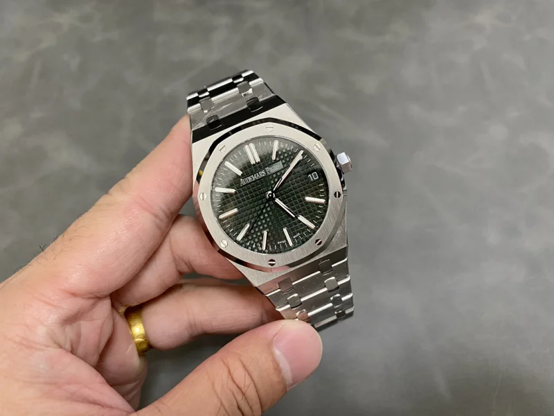 オーデマ ピゲ偽物 50周年記念モデル41mm ローズゴールド新品 15510ST