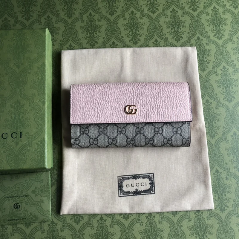 高品質グッチ長財布スーパーコピーピンク通販 456115