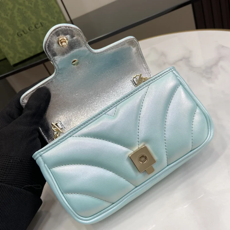 大人気グッチ マーモント スーパー ミニ ハンドスーパーコピーバッグ 476434