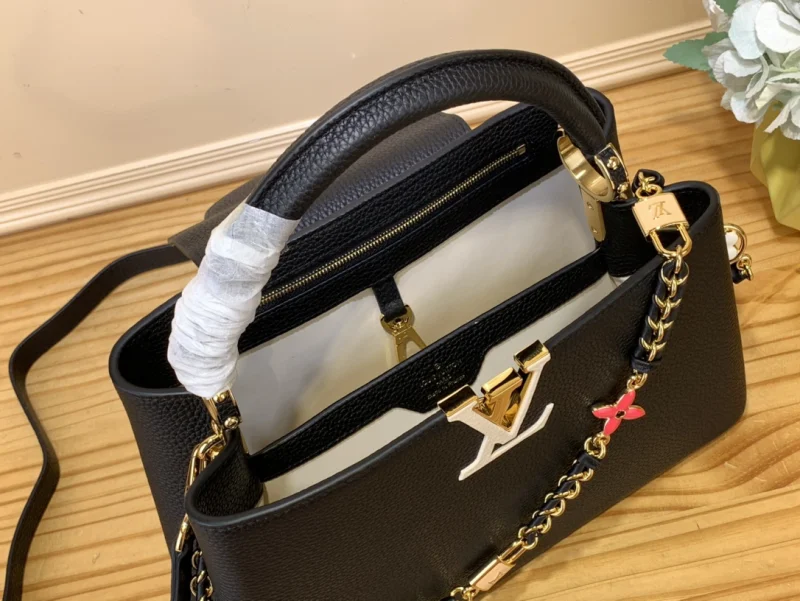 ルイ・ヴィトン ブラック チェーン バッグ偽物品専門店 M23950