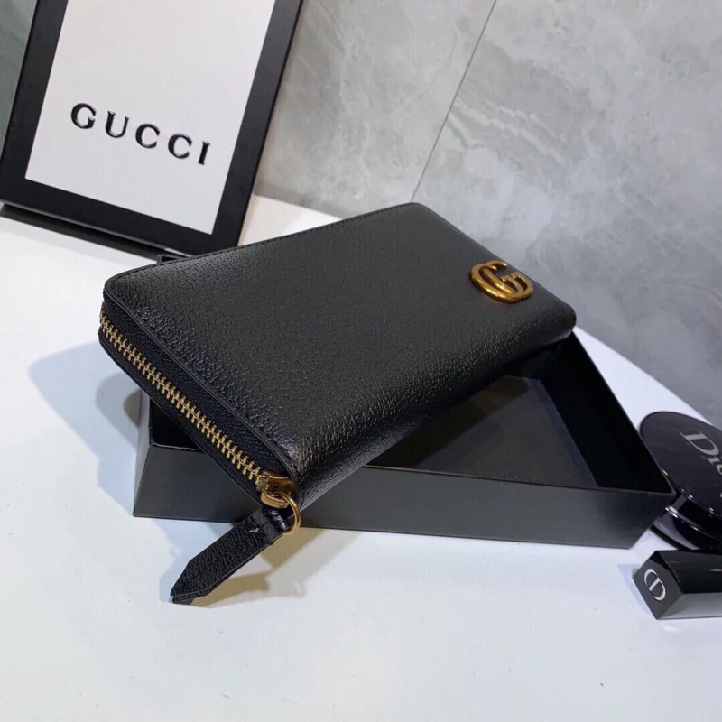 グッチ人気のピッググレインレザーGUCCIスーパーコピー長財布 144915