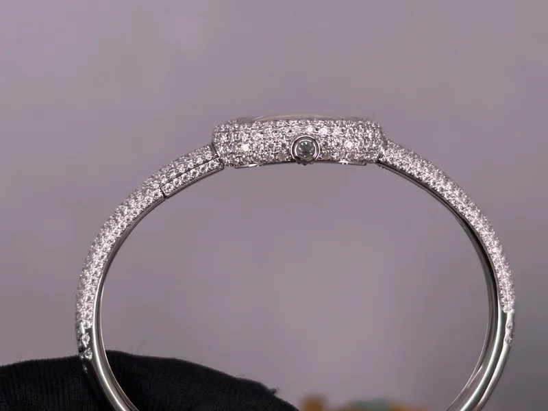 信用第一☆カルティエコピー品質保証バスタブ 171872 シルバーブレスレット時計