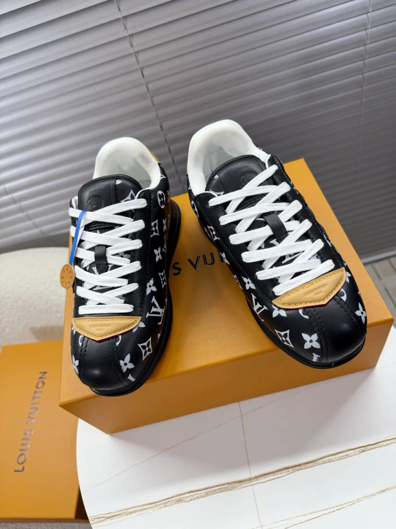 高貴な気質のルイヴィトン靴スニーカーコピーと共同ブランドバターソフトシリーズ 310985