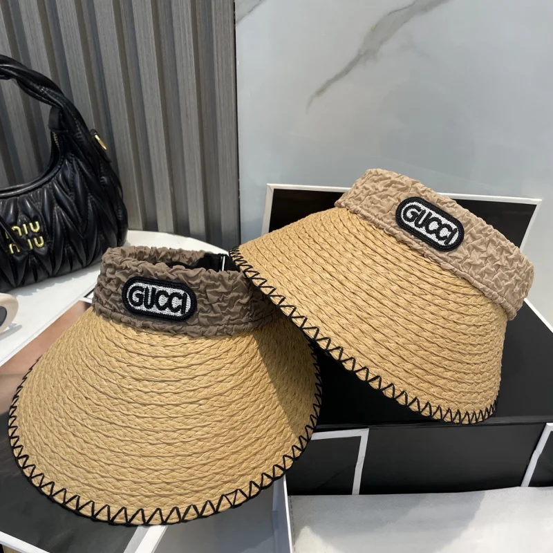 新作グッチコピー夏スイートな中空キャップ 344248素晴らしい価値