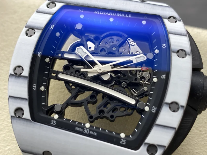 リシャールミル高品質ミラー カーボンファイバー スケルトンスーパーコピー時計 RM061