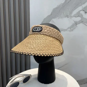 新作グッチコピー夏スイートな中空キャップ 344248素晴らしい価値