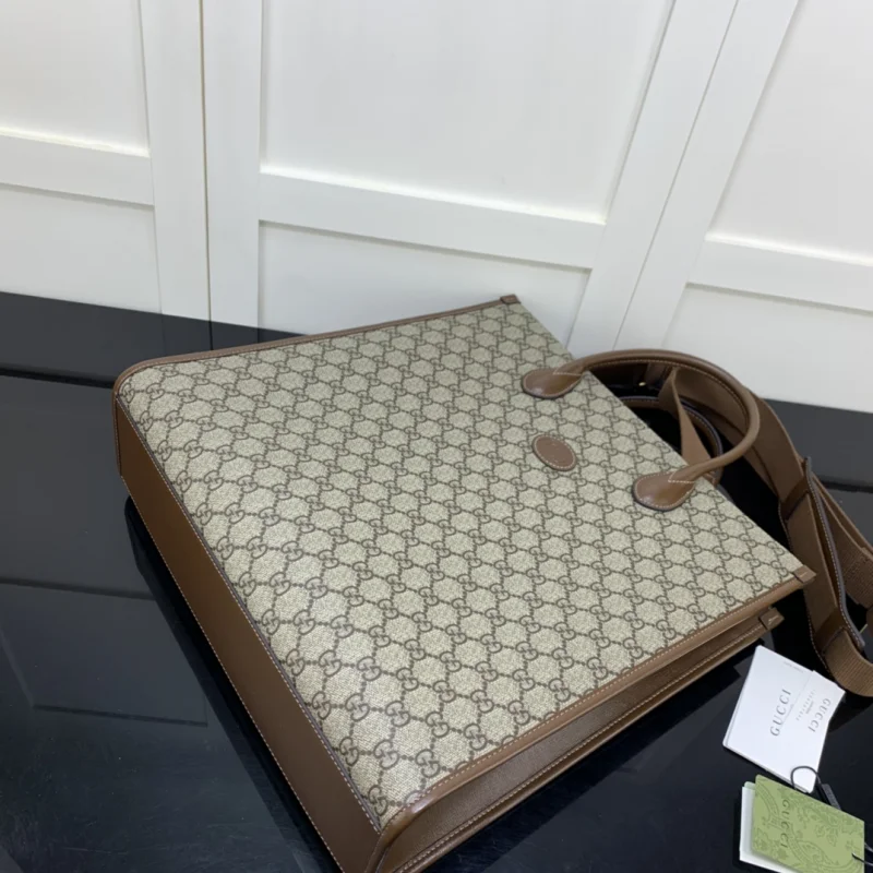 新商品グッチバッグトートバッグコピーのアプリコットブラウン老舗 674155-1品質が完璧100%保証