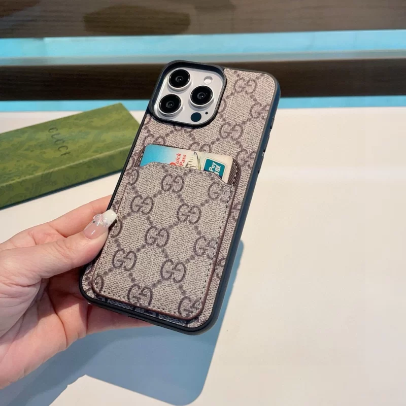 グッチ大人気モノグラム カードポケット偽物スマホケース GU36644