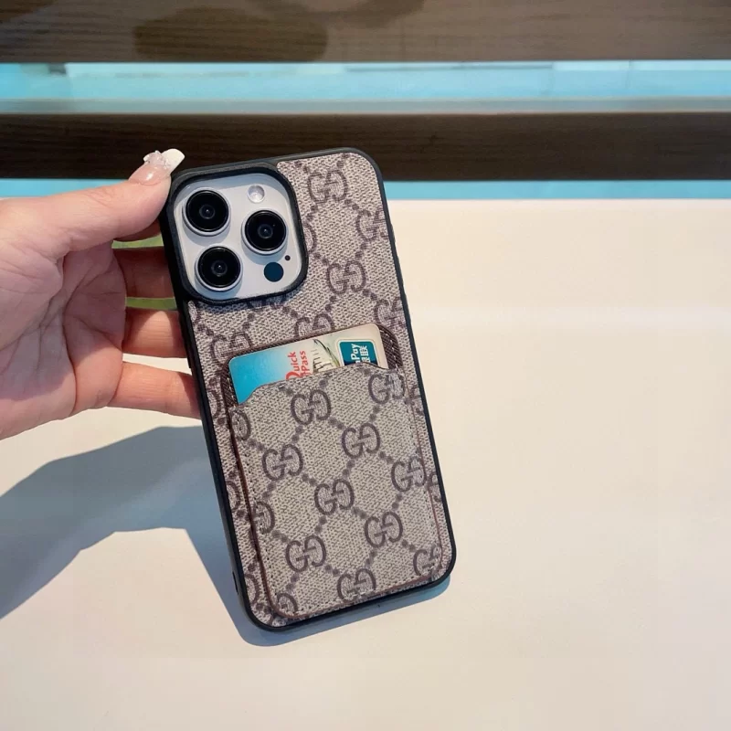 グッチ大人気モノグラム カードポケット偽物スマホケース GU36644
