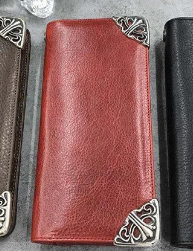 欲しい♡超限定♪ クロムハーツ 財布 偽物 シングル フォールド/ロングウォレット/長札入れ Kuj53236