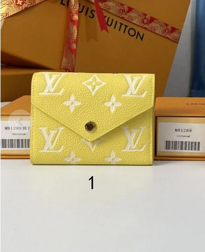 【すぐ届く】ルイヴィトン ポルトフォイユ・ヴィクトリーヌ コピー 2色 M81289