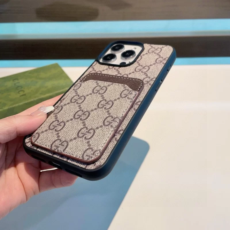 グッチ大人気モノグラム カードポケット偽物スマホケース GU36644