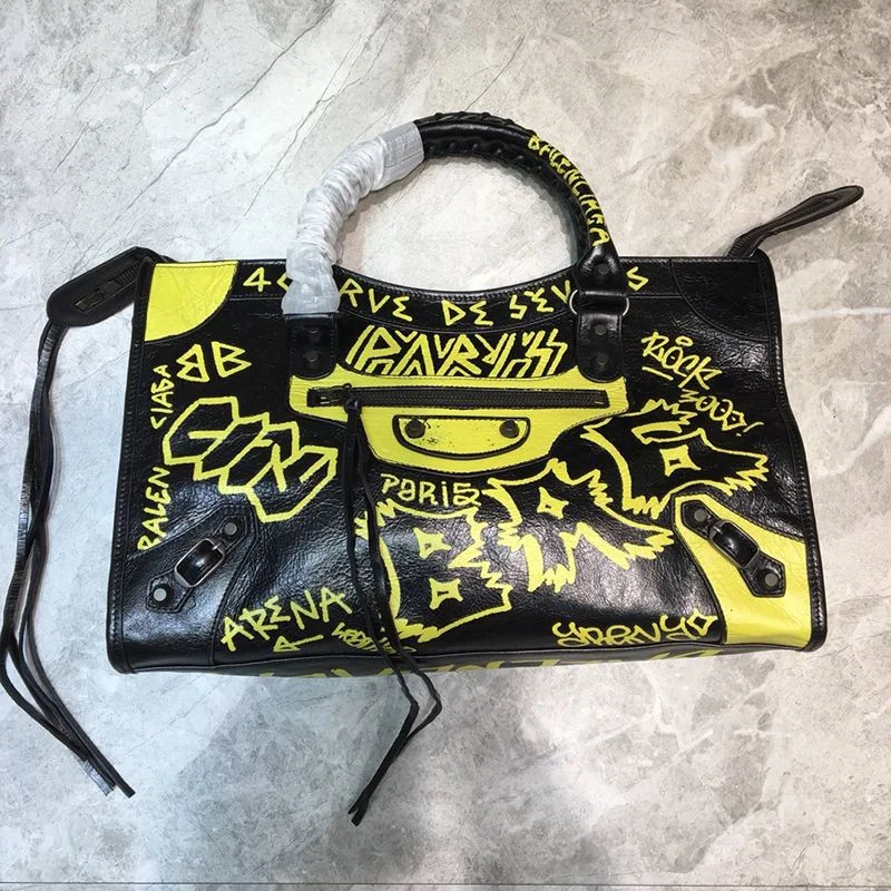 バレンシアガ シティM ハンドバッグ コピー グラフィティ クラシック bad62919
