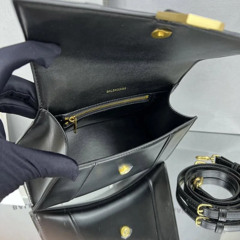 バレンシアガ アワーグラスシェイプ Smallトップハンドルバッグ コピー bae84220