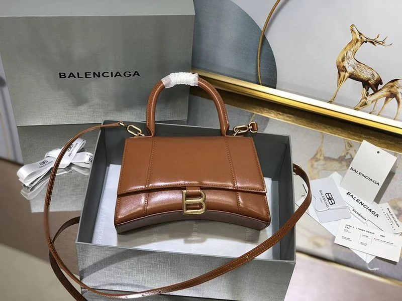 【日本未発売】バレンシアガ コピー アワーグラス トップ ハンドル バッグ bav61438