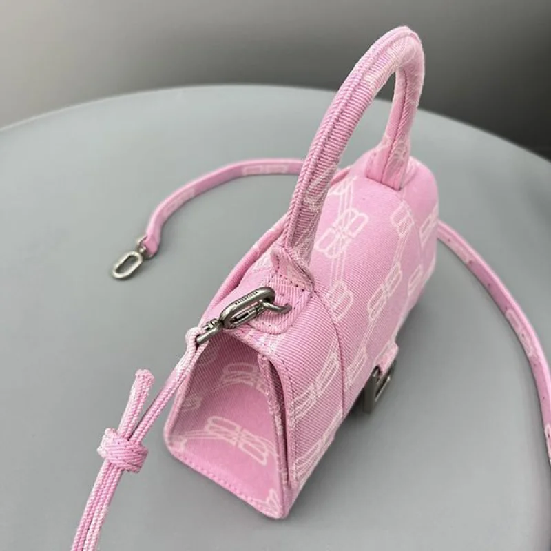 高品質バレンシアガ コピー Hourglass Small BBモノグラム ハンドバッグ baw18573